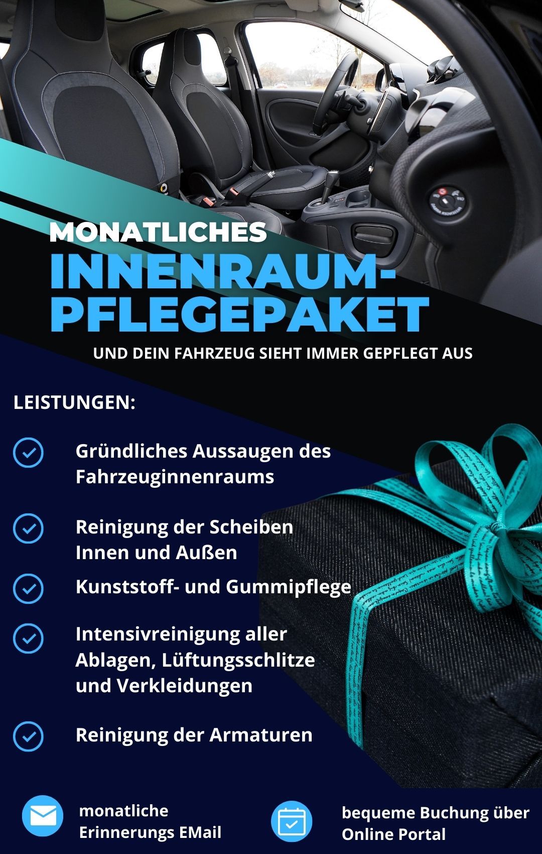 Monatliches Innenraumpflegepaket